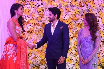 Celebs At Samantha Naga Chaitanya Wedding Reception